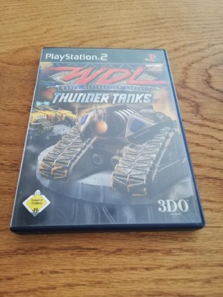 Thunder Tanks World Destruction League Playstation 2 komplett mit Anleitung SLES 50182 USK ab 12 Jahren